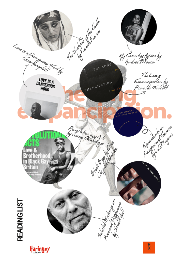 The image show the reading list for this winter programme.